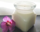 10 oz Chai Tea Soy Handmade Scented Candle, Apothecary Jar Candle