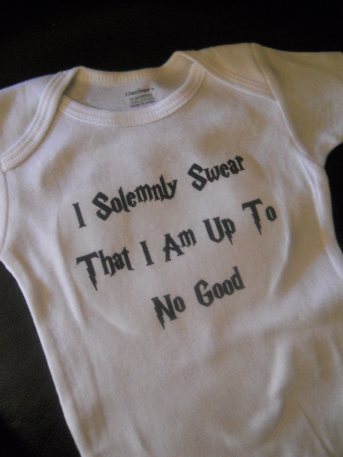 Marauder's Map Bodysuit. Harry Potter Inspired. Can Be Customized By Size.