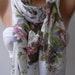 Cotton Scarf Elegant Scarf Soft and light
