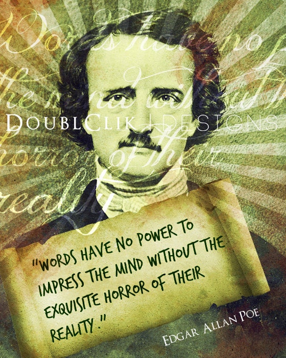 16x20 Edgar Allen Poe Poster