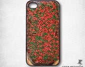 iPhone 4 Case - Chocolate Bar with Sprinkles -- cover for iPhone 4 and iPhone 4s -- Donut with Sprinkles