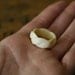 Ivory Rope Ring // Pre-ban Vintage Ivory Size 9