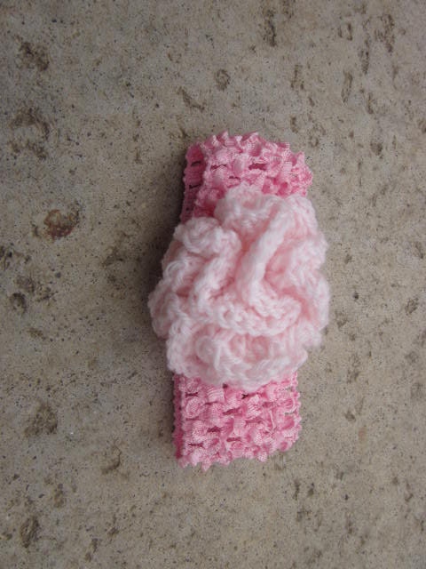 BABY BAND CLEARANCE--Pink Baby Band