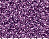 Sea Weed in Navy- Sarah Jane for Michael Miller. Fat Quarter Cut