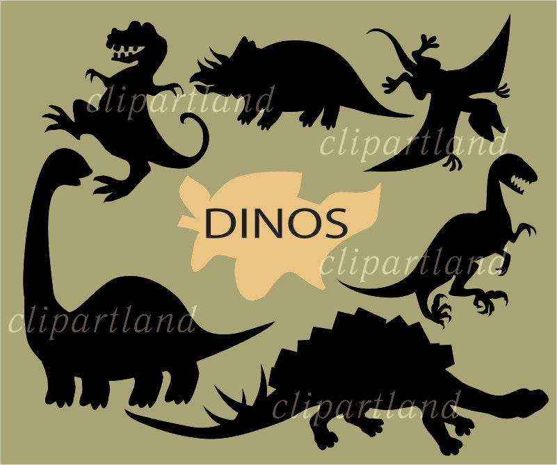 Dino silhouette