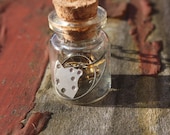 Steampunk Watch Part Vial Necklace