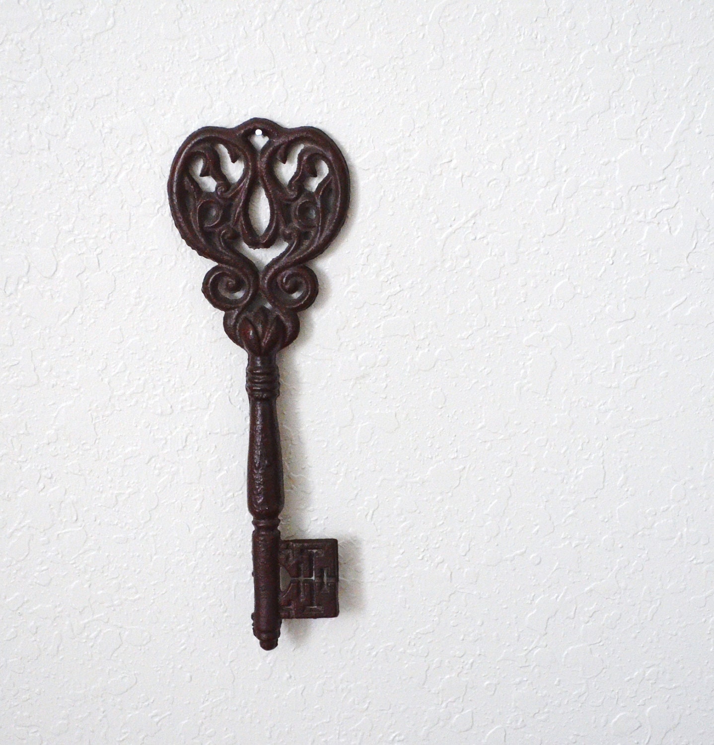 Decorative Vintage Metal Skeleton Key by TopShelfVintageCo on Etsy
