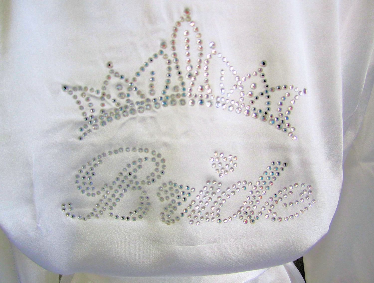 ROBE, Wedding Party Gifts, Bridal Shower Gift, Bridal Gifts, Personalized Gifts for Brides, Mother of the Bride Gift, Custom Bejeweled Robe