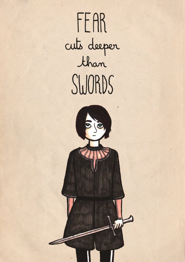 Arya Stark A4 Print