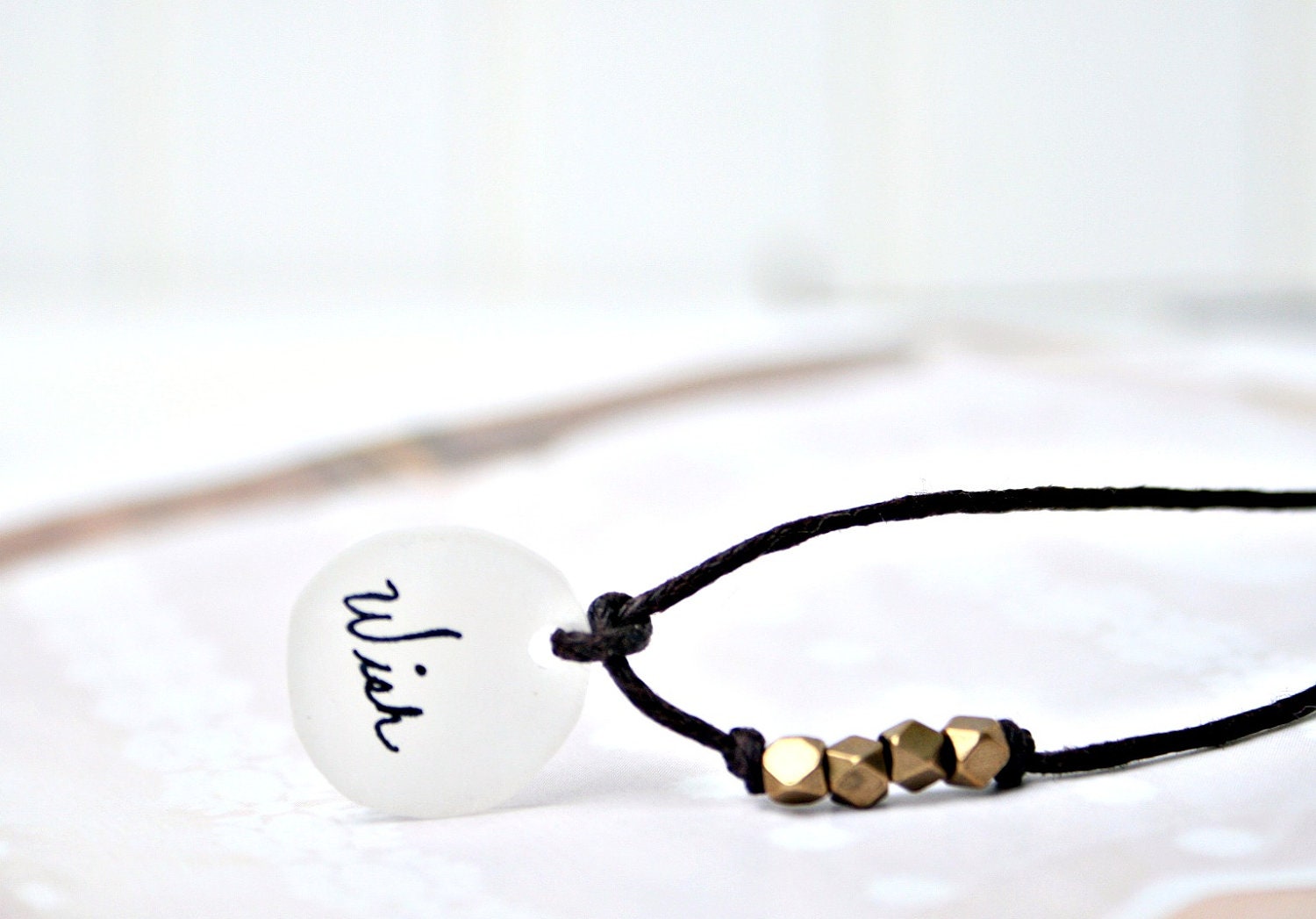 Wish Pendant Necklace