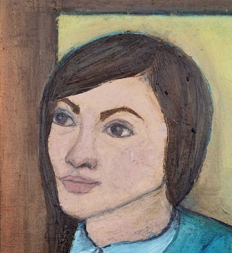 Oil Figure Painting Woman Portrait