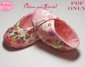 Baby shoe pattern - Sakura Kimono Shoes