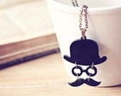 Incognito - Mustache necklace geekery