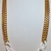 Gold Statement Necklace chunky necklace statement jewelry chain link tortoise RUMOR HAS IT