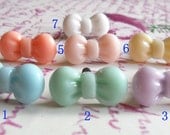 Markdown Sale- Bow Bowknot Dust Plug- Headphone Plug Bow Ear Cap Dust Plug For iphone 5, iPhone 4, iphone 4S, Ipad