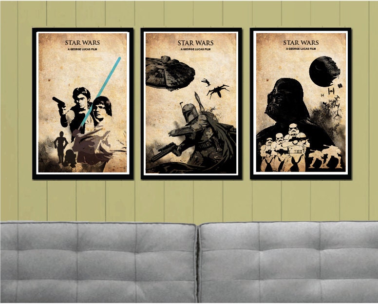 Star Wars Poster Set