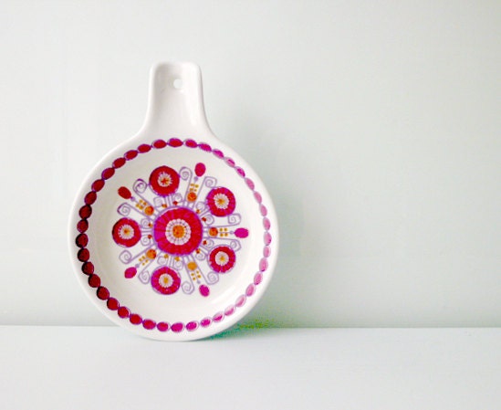 Mid Century Modern Serving Dish - Figgjo Flint, Norway - Barcarole - 1960's home decor, Vintage Kitchen, Eames Panton Era