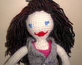 Hayley crochet doll amigurumi