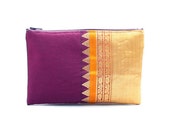 Purple Medium Purse - mayabyasha Purple Medium Purse - mayabyasha