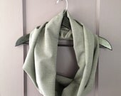 women's single loop infinity scarf
