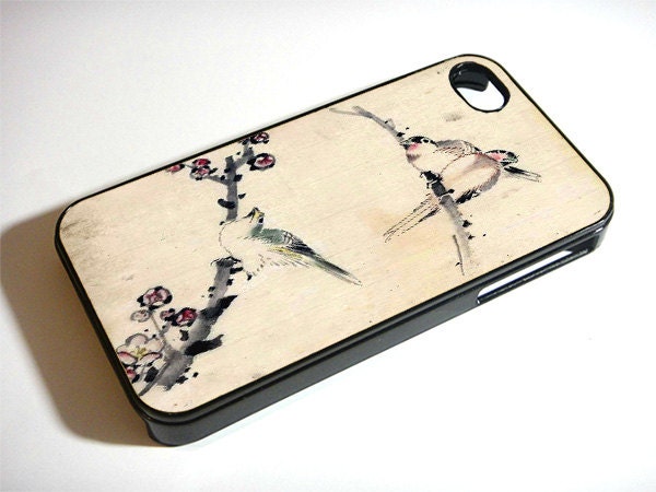 iPhone 4/4s Case Birds On a Branch