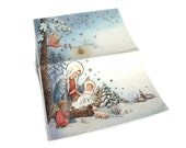 Christmas card - Christmas ephemera - 1950s, fifties, 50s - Christmas card - greetings card