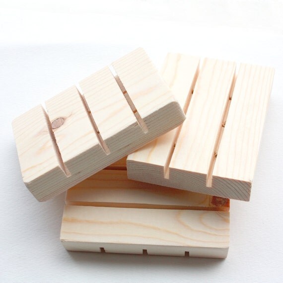 Items similar to Handmade Wooden Soap Dish Soap Tray on Etsy