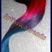 O M B R E Hair Extensions / Bold or Pastel / 22-24 Inches Long/ (6) Piece Set / Real Remy Hair / Clip In