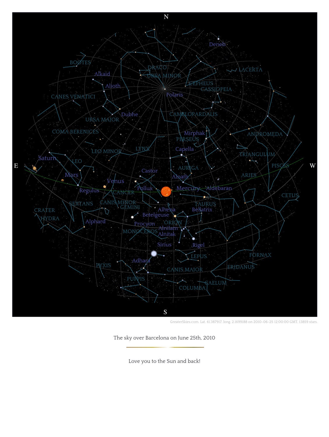 Printable PDF, VALENTINE SPECIAL, Custom Star Chart,  Aquarius, Pisces, Wedding, Anniversary  Birthday,  Newborns