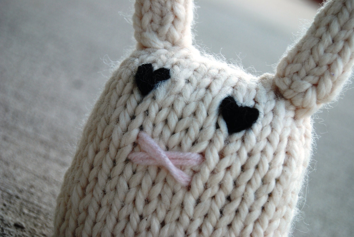 Knit Bunny Nugget Easter Plush Children's Toy