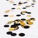 Black and Gold Paisley Garland