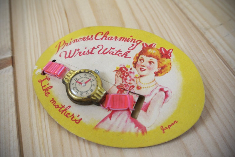 SALE Vintage Toy Watch Princess Charming Original Packaging featured image
