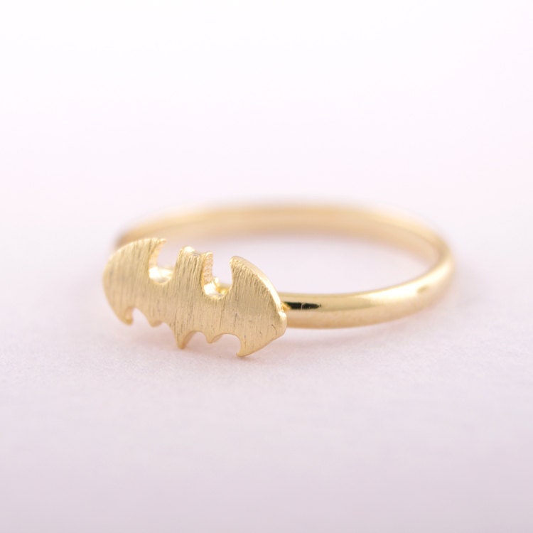 Gold/ Silver Batman Ring
