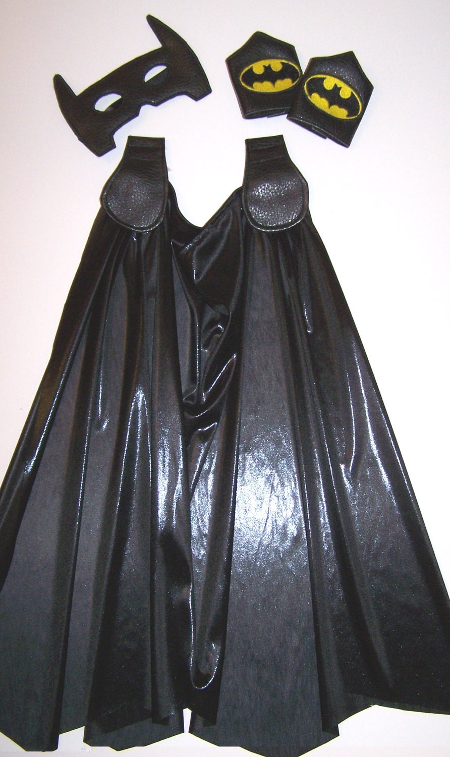 Dark Knight ( Batman) CAPE, MASK and ARMBANDS / Great With The Dark Knight Vest