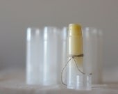 25 Tubos Redondos para Bálsamo Labial