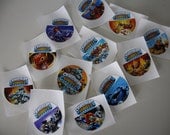 Inspired by Skylanders Giants Stickers Set of 12 (mix) - Loot Bag
