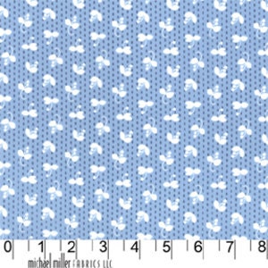 Madrona Road - Sprout in Blue - 1 yard