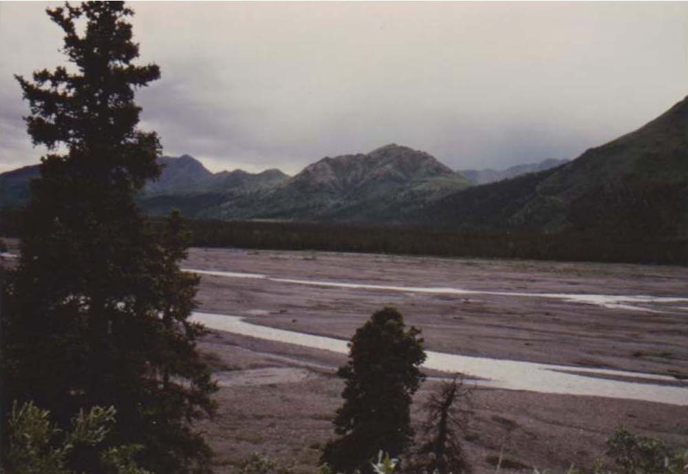 color film photograph, alaska, landscape, travel photo, photography