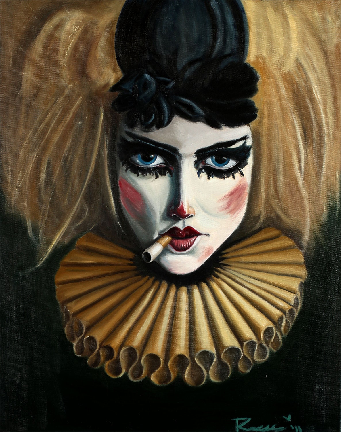 Nameless Print. 12x18 Print of a Reese Hilburn Original Painting.