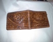 Leather Pirate Wallet
