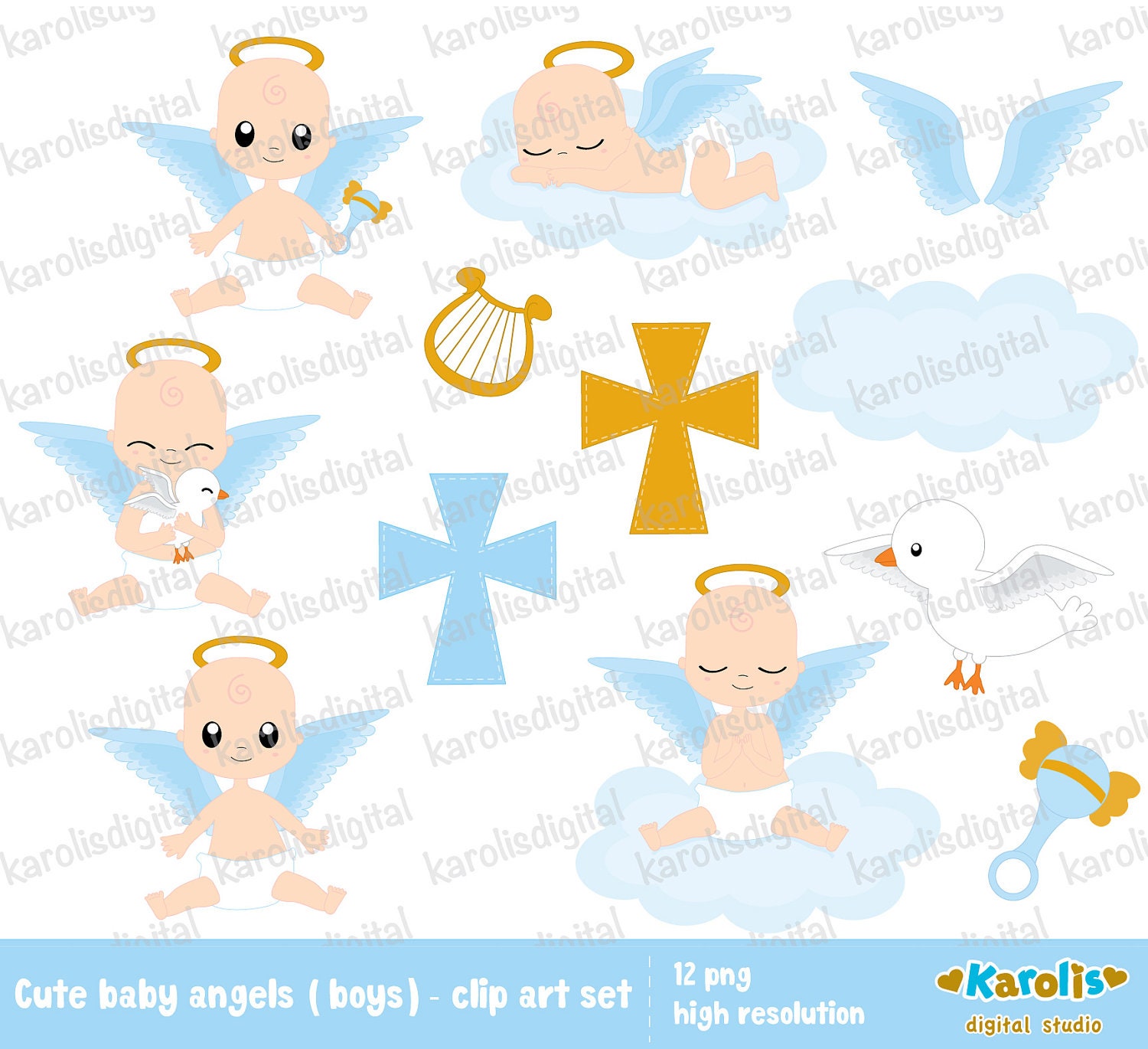 free baby christening clip art - photo #32