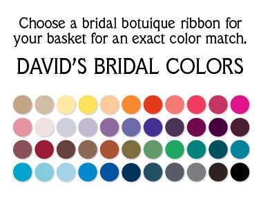 david's bridal color wheel