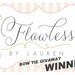 Reserved for Ashley - Winner of the Flawless by Lauren Bow Tie Giveaway