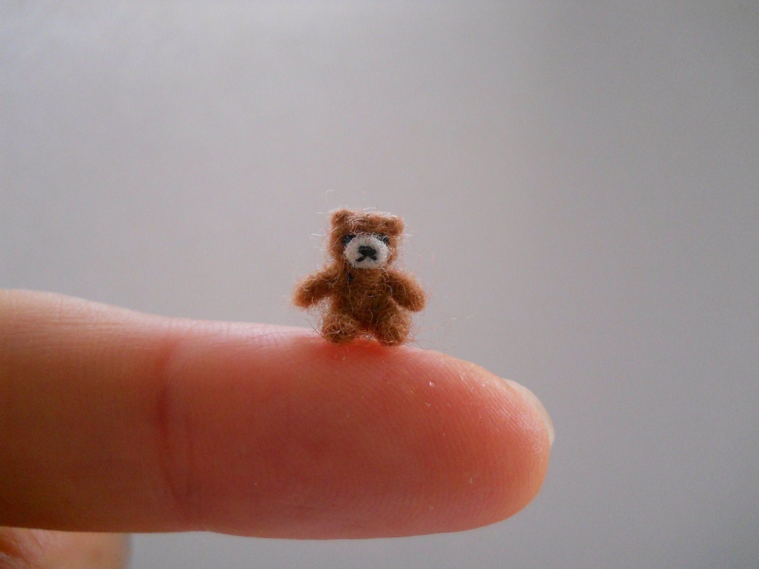 felted teddy bear