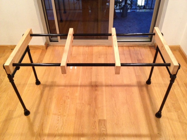 Glass Loft Desk Base