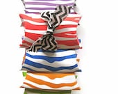 party favor boxes, zebra print pillow boxes, birthday party favors, 10 bright colors, birthday party favors, DIY party, bubblegum colors