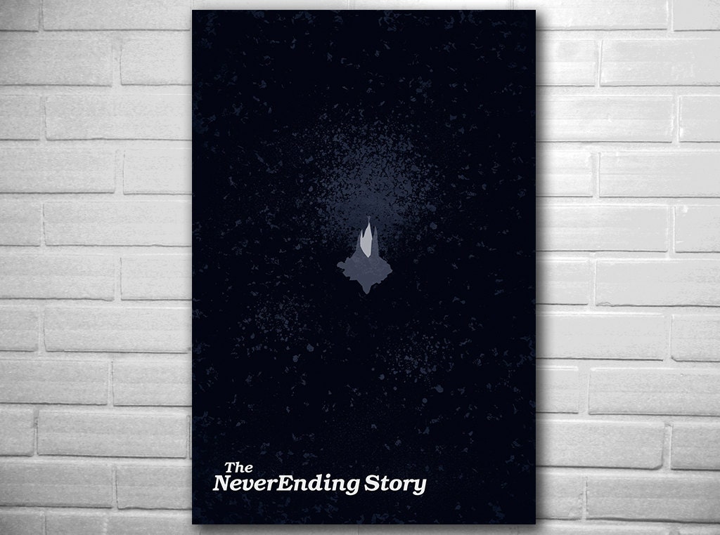 The NeverEnding Story The Ivory Tower poster fan art minimalist poster geekery