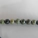 16 Green Serpentine Beads 6mm