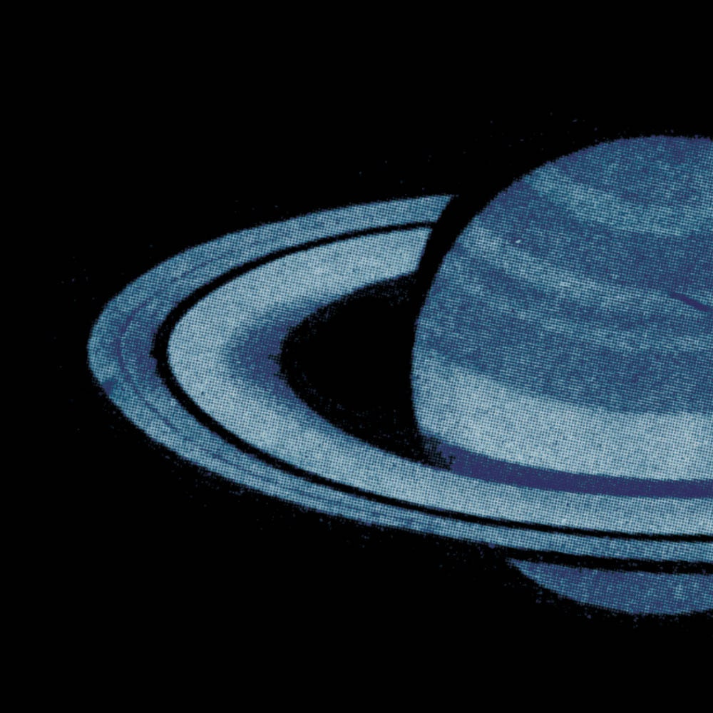 Rings of Saturn Planet Astronomy Print