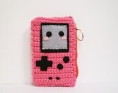Crochet Gameboy Clutch Kawaii Kollection  (Made to Order - Custom Colors)